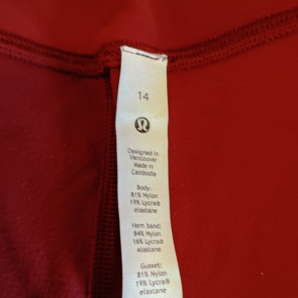 Lululemon HR Align Leggings Size 14! - Picture 6 of 7